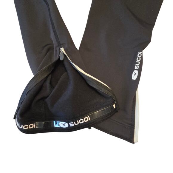 Sugoi Women's Running Zap Tights Black sz L Reflective - Picture 3 of 12